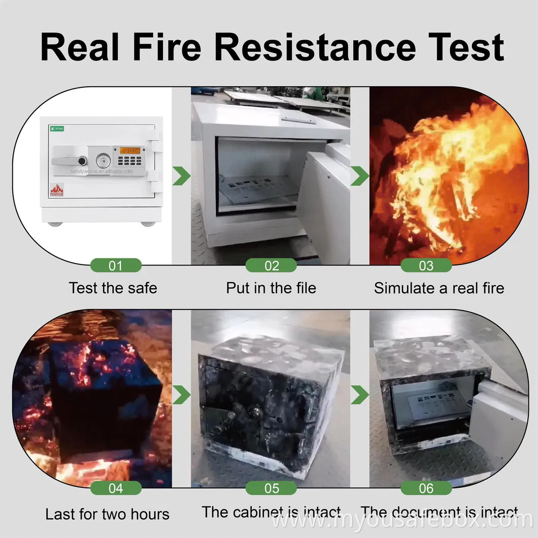 Small Business Fireproof Money Safe with Organizer Drawer Coin Slot Safe